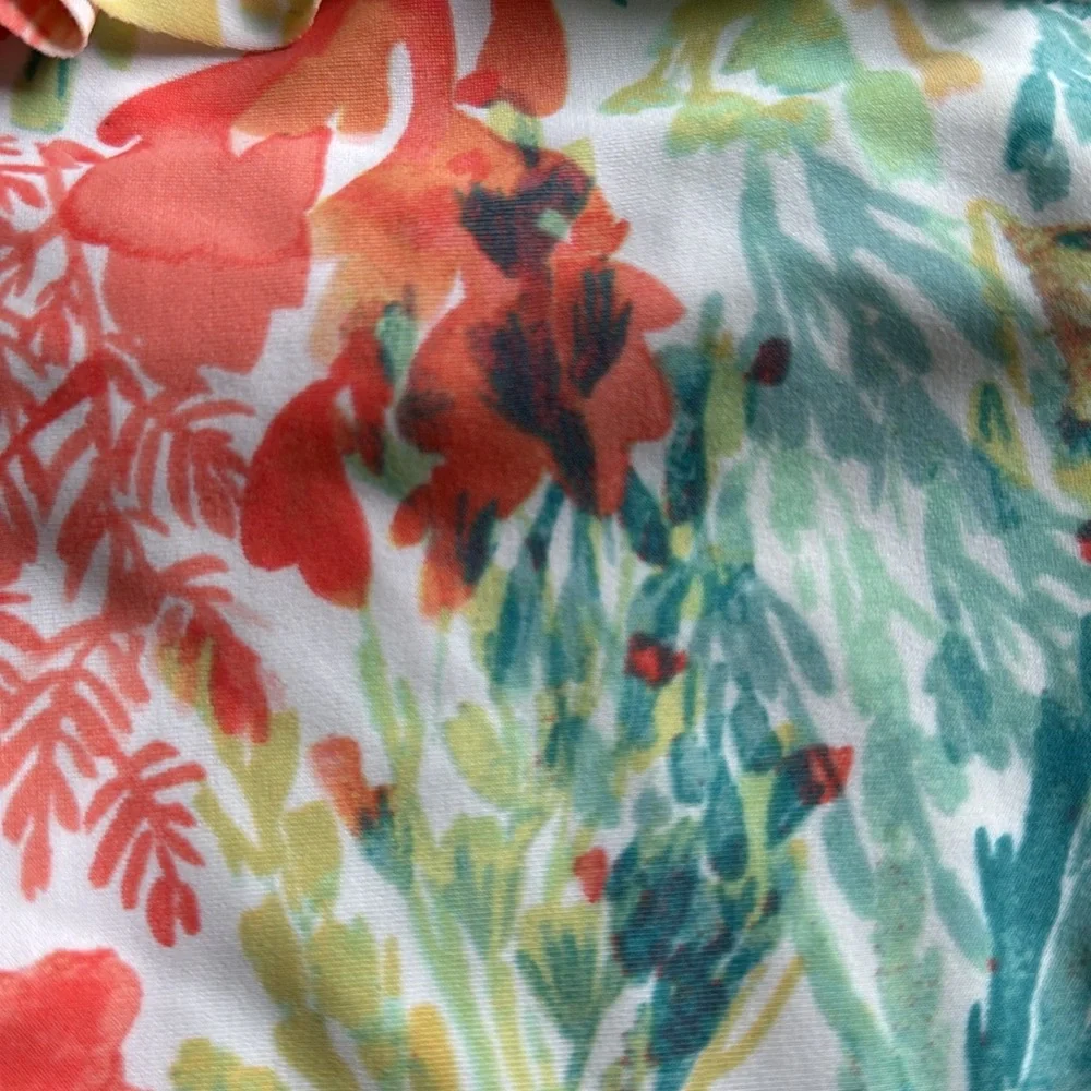 Old Navy Floral Swim Suit - 3-6M